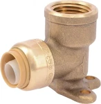 Sharkbite Push To Connect 1/2 In. X Dia. Fip Brass 90 Degree Drop. Fixed Price $15.49.