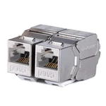 10 Pcs Cat7 Keystone Jack, Rj45 Ftp Tool-less Type Alloy Module Shielded.... Fixed Price $75.13.