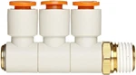 Smc Pneumatics Kq2vt13-37as Brass Elbow Fitting, 1/2in Npt. Fixed Price $13.42.