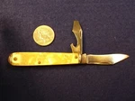 Vtg 2 Blade "camco" Advertising Pocket Knife "giancola Bros 12435 Rochester Ave". Fixed Price $19.99.