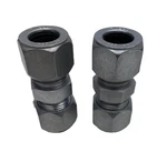Lot Of 2, Parker P12bu 3/4" Hydraulic Union Fitting. Fixed Price $36.98.