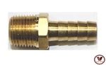 1/4" Hose Barb X 1/2" Npt Male Brass Straight Fitting Fuel/water/air 102-0408c. Fixed Price $9.48.