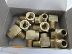 Parker X2202pa-4-4 , 1/4" Brass 90 Extruded Street Elbow (pk 10). Fixed Price $50.00.
