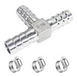 Anptght 3/8" Tee Hose Barb Fitting Stainless Steel 3/8 Inch,. Fixed Price $14.43.
