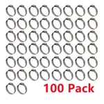 100 Pcs 304 Stainless Steel 1" Clamp Cinch Ring Crimp Pinch Fitting Tubing. Fixed Price $19.46.