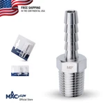 Maacflow Stainless Steel Barb Hose Fitting 1/4" Id X Male Npt Adaptor. Fixed Price $11.66.