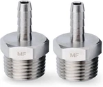 Maacflow Stainless Steel 3/8" Male Npt To 3/16" Barb X. Fixed Price $15.31.