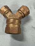 Mueller H-15343n Y-branch 1-1/2 X 1 Cts Two Branch Short Body Connection. Fixed Price $49.00.