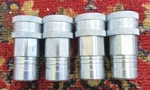 4 Pioneer 4050-2p Female Hyd Coupler 1/4"-18 Nptf "free Shipping" Lot. Fixed Price $99.99.