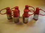 1/2" Cejn Quick Disconnect Valved Coupler Nipple, Series 414, 414-6205 Lot Of 6. Fixed Price $119.99.