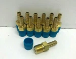 Lot Of (12) New! Swagelok 1/4" Npt X Tube Brass Hose Connectors B-4-hc-1-4. Fixed Price $50.96.
