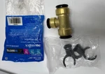 Watts Reducing Tee Lf4724r-141410 Push To Connect Aqualock Brass 3/4 In X. Fixed Price $19.99.