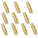 Tl Toolegin 1/4" Tube Od 1/4 Inch, 10pcs Dot Air Fittings Union. Fixed Price $21.82.