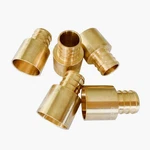 (pack Of 5) Efield Pex Crimp Brass Fittings 3/4" X Pack 5, Copper. Fixed Price $27.99.