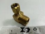Gates G32104-0608 Air Brake To Male Pipe, 90 Angle, 3/8" Od, 1/2-14 Thread. Fixed Price $17.96.