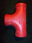 New 2-1/2" Gruvlok Fig.7080 Tee Grooved End Pipe Fitting Aisle I. Fixed Price $38.00.