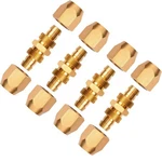 Pronese 4 Pack Soild Brass Hpt Air Reusable Hose 1/4 Inch Pu Pvc,. Fixed Price $18.56.