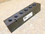 Nitra Mra-6ed 6 Port Manifold / 3/8" Npt Ports, 2 1/2" On Ends. Fixed Price $29.95.