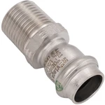 Viega 80055 Adapter 2" Ss Press X Mpt 316 Stainless Steel Connection. Fixed Price $213.04.