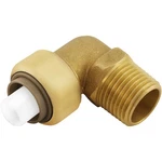 Jones Stephens C77432lf 1/2" Mpt Plumbite Push On 90 Degrees - Brass. Fixed Price $20.29.