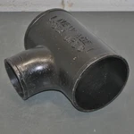 Newage Casting Sanitary Tee Fitting 220834, 6" X 4" Socket, Cast Iron. Fixed Price $89.95.