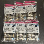 24 Sharkbite Max Push To Connect 1/2 X1/2 Pb Polybutylene Adapters New(383). Fixed Price $160.00.