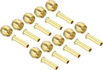 Patikil 20-pack 4mm Brass Compression Sleeves & Ferrules Fitting Kit For Pipes. Fixed Price $11.13.