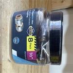 Sharkbite Max Push-to-connect Straight Brass Coupling 1/2 In 8 Pack. Fixed Price $35.00.
