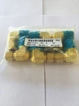 6 New Swagelok B 600-2-8, Brass 3/8 In Tube Od X 1/2 Mnpt. Fixed Price $50.00.