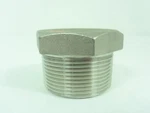 189468 New-no Box; Industry-std 6jk27 Stainless Steel Hex Plug 1-1/2" Mnpt. Fixed Price $13.75.