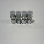 Lot Of 4 New Brennan C2404-06-06 3/8 Connector Fitting. Fixed Price $15.02.