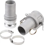 Camlock Fittings Type C&e Aluminum 2" Cam And Groove Hose C&e, Silver. Fixed Price $24.62.