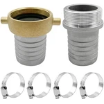 2 Inch Aluminum Pin Lug Hose Shank Fitting Set, 2" Coupling Set Wi.... Fixed Price $45.15.