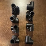 Steeltek 3/8" Side Outlet Elbow Black Pipe Fitting 682-802hc Mpn. Fixed Price $31.99.