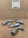 Elbow, Tube To Hose Hydraulic Fitting, Eaton-aeroquip, Pn#190235-85(4-each). Fixed Price $24.00.