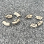 Lot Of 8 - 1/8" 45 Degree Pipe Elbow 316 Stainless Steel 150 # Threaded New. Fixed Price $29.99.