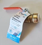 Sharkbite Push-to-connect Pvc Ips Cts Brass Ball Valve. Fixed Price $22.78.