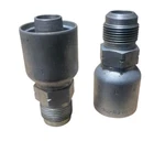 Parker 10443-12-12 Crimp Style Hydraulic Hose Fitting (lot Of 2) Fast Shipping. Fixed Price $179.89.