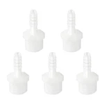 Plastic Hose Barb Fitting 3/8" To 3/4" Male Thread White Adapter Union Fitt. Fixed Price $14.77.