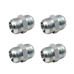 Hfs(r) 1-1/2" Jic Male Flared Straight Adapter Carbon Steel 4pcs. Fixed Price $33.99.