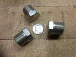 3 Machined 3/4 Bsp Npt Solid Male Pipe Plugs Steel Plated Military Grade. Fixed Price $12.45.
