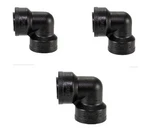(3-pk) Uponor Totalfit 3/4 In. Push-to-connect Engineered Polymer 90-degree Elbo. Fixed Price $19.99.