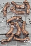 Nibco Press Pc606-2 1/2" 45 Degree Elbow Qty 10 Per Bag. Fixed Price $28.50.