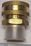 Parker Bst-8m Hydraulic Quick Connect Hose Coupling, Brass Body, Sleeve Lock, 1". Fixed Price $52.77.