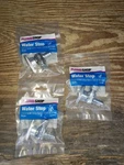 Lot Of 3) 1/2" Od Comp X 3/8" Plumb Shop Water Angle Stop Valve Plb104xp. Fixed Price $16.11.