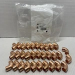 Mueller Streamline 1/2 C X Sr 90 Elbow 5/8, Ell Copper Wb01622 (lot Of 32). Fixed Price $41.58.