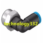 Festo-qslf-3/8-8-b 10pcs New Type L Internal Thread Elbow Joint. Fixed Price $64.56.