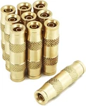 Qwork Push To Connect Fittings 1/4" Tube, Air Hose Fittings, 10 Pack Compres. Fixed Price $28.99.