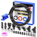Tailonz Pneumatic Black 1/4 Inch Od 10 Meter 32.8ft Pu Polyurethane Air Tubin.... Fixed Price $32.25.
