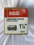 Halex Rigid Compression Coupling Galvanized Steel 1-1/4". Fixed Price $10.46.